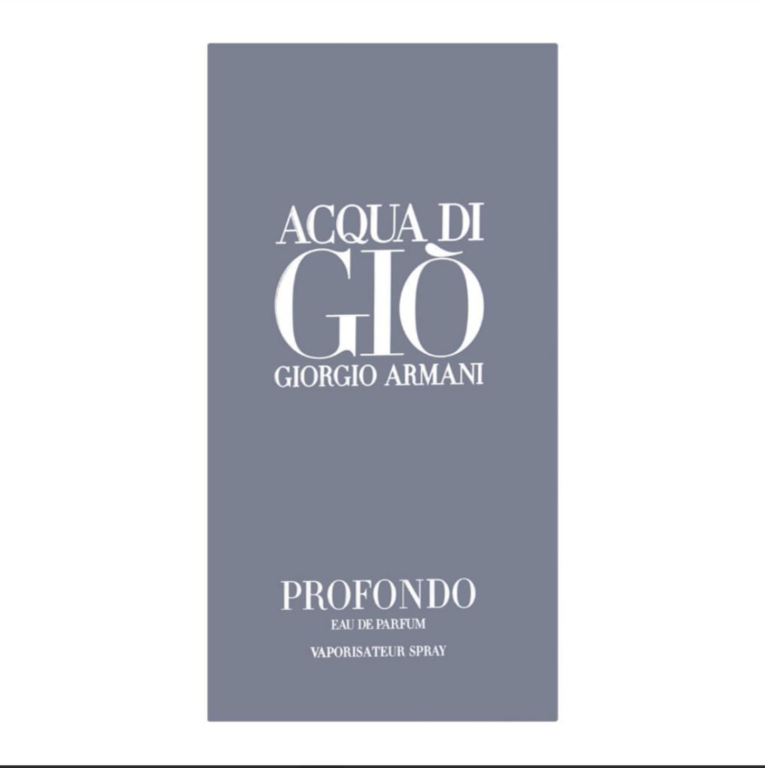 Acqua Di Gio Perfume by Giorgio Armani – Long-Lasting, Fresh & Intense Men's Fragrance"